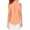 imageadidas Womens Ultimate365 Solid Sleeveless Golf Polo ShirtCoral Fusion