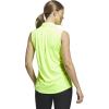 imageadidas Womens Ultimate365 Solid Sleeveless Golf Polo ShirtLucid Lemon