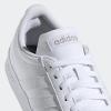imageadidas Womens Vl Court 20 Skate ShoeWhiteWhiteCyber Metallic