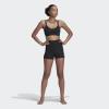 imageadidas Womens Yoga High Waisted Short TightsBlack