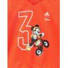 imageadidas boys Disney Mickey Mouse Jogger SetBright RedOff WhiteSemi Spark