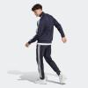 imageadidas mens Basic 3stripes Tricot Track SuitInkWhite