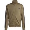 imageadidas mens Basic 3stripes Tricot Track SuitOlive Strata