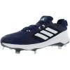 imageAdidas Womens EG5634 Baseball Shoe BlackSilverWhiteNavy BlueFootwear WhiteNavy Blue