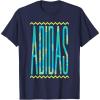 imageadidas Badge of Sport Statement Tropical 90s Graphic TShirtNavy Blue