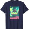 imageadidas Badge of Sport Summer Heat Sky Graphic TShirtNavy Blue