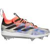 imageadidas Mens Adizero Afterburner Nwv Cleats SneakerBlackBlackWhite