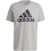 imageadidas Mens Badge of Sport TeeMedium Grey HeatherBlack