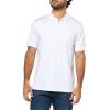 imageadidas Mens Beyond Textured Polo ShirtWhite