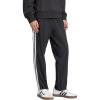 imageadidas Mens Essentials 3Stripes Open Hem Stanford PantsBlackWhite