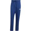 imageadidas Mens Essentials 3Stripes Open Hem Stanford PantsDark BlueWhite