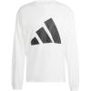 imageadidas Mens Essentials Big Logo Single Jersey Long Sleeve TShirtWhiteBlack