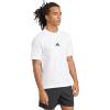 imageadidas Mens Essentials Small Logo Single Jersey TShirtWhiteBlack