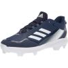 imageadidas Mens Icon 7 Baseball ShoeTeam Navy BlueSilver MetallicWhite