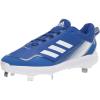 imageadidas Mens Icon 7 Baseball ShoeWhiteTeam Royal BlueTeam Royal Blue