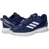 imageadidas Mens Icon 7 Turf Baseball ShoeTeam Navy BlueSilver MetallicSilver Metallic