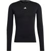 imageadidas Mens Size Techfit Training Compression LongSleeve TShirtBlack