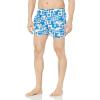 imageadidas Mens Standard Length Graphic Swim ShortsBlue RushWhite