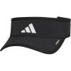 imageadidas Mens Superlite Adjustable Fit Sport Performance VisorBlackWhite30
