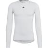 imageadidas Mens Techfit Aeroready Training LongSleeve TShirtWhite