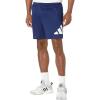imageadidas Mens Training Essentials Logo Training ShortsDark BlueWhite