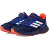 Dark Blue/White/Solar Red