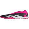 Black/White/Team Shock Pink (Laceless)
