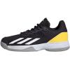 imageadidas UnisexChild Court Flash SneakerAurora BlackWhiteSpark