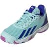 imageadidas UnisexChild Court Flash SneakerSemi Flash AquaLucid BluePurple Burst