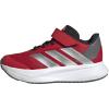 imageadidas UnisexChild Duramo Sl Elastic Lace ampamp Strap Running SneakerBetter ScarletSilver MetallicLucid Red