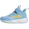 imageadidas UnisexChild Own The Game 30 Basketball SneakerBlueWhiteSemi Blue Burst