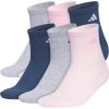 Cool Light Heather/Clear Pink/Dark Blue
