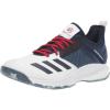 imageadidas Womens Crazyflight X3 Usav Volleyball ShoeWhiteCollegiate NavyPower Red