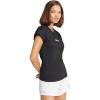 imageadidas Womens Essentials Linear Cotton TShirtBlackWhite