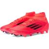 imageadidas Womens F50 League Mid Top FirmMulti Ground SneakerTurboAurora BlackPlatin Metallic