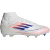 imageadidas Womens F50 League Mid Top FirmMulti Ground SneakerWhiteLucid BlueSolar Red
