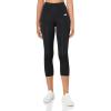 imageadidas Womens Optime Essentials Stash 34 LeggingsBlack
