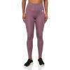 imageadidas Womens Optime Essentials Stash Pocket Full Length LeggingsShadow Fig