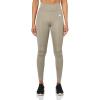 imageadidas Womens Optime Essentials Stash Pocket FullLength LeggingsSilver Pebble