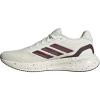 Off White/Maroon/Black