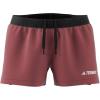 imageadidas Womens Trail ShortsQuiet Crimson