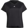 imageadidas Womens Training Essentials Minimal Branding VNeck TShirtBlack
