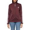 imageadidas Womens Tricot 3Stripes Track TopAurora RubyWhite