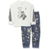 imageadidas boys Disney Mickey Mouse Jogger SetOff WhiteCarbonSemi Spark