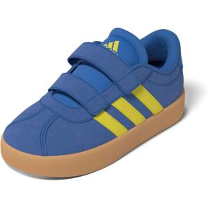 imageAdidas BabyBoys Vl Court 30 Hook ampamp Loop SneakerBright RoyalPure SulfurGum