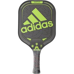 imageAdidas Match Pickleball Paddle  Fiberglass Surface  Polypropylene Honeycomb Core  Featuring Spinblade Grit  Designed for Beginners  USAPA ApprovedMatch Lime