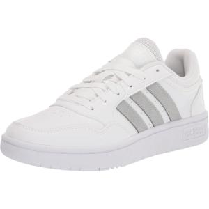 imageAdidas Womens Hoops 30 Basketball ShoeWhiteSilver MetallicWhite