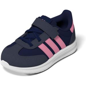 imageadidas Baby Boys Run 70s 20 SneakersDark BlueBliss PinkShadow Navy