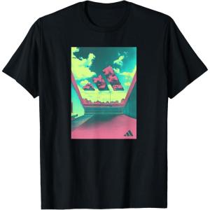 imageadidas Badge of Sport Summer Heat Sky Graphic TShirtBlack