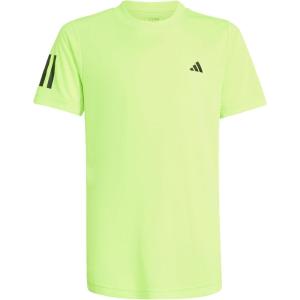 imageadidas Boys Club Tennis 3Stripes TShirtLucid Lemon